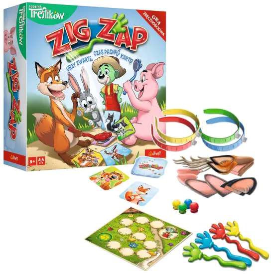 Žaidimas ZIG ZAP Trefl 02821 Stalo ir sporto žaidimai
