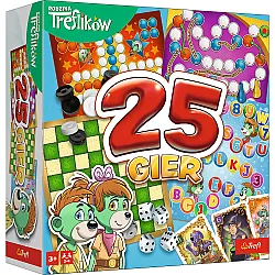 Board Game Set with 25 Games