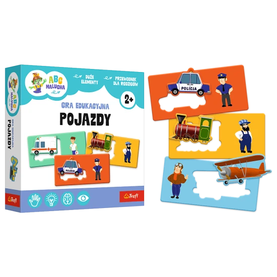 Žaidimas Transporto priemonės - Mažylių ABC - Trefl 02907 Stalo ir sporto žaidimai