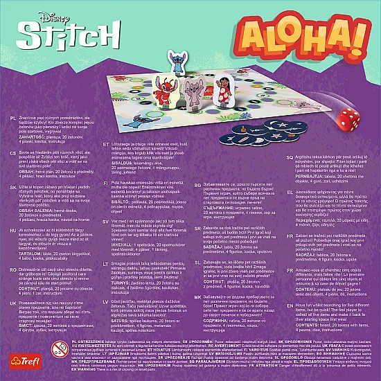 Žaidimas Lilo & Stitch Aloha! Stalo ir sporto žaidimai