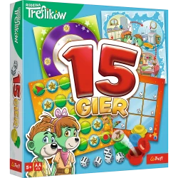 15 Stalo žaidimų Trefl 02823