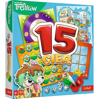 15 настольных игр Trefl 02823