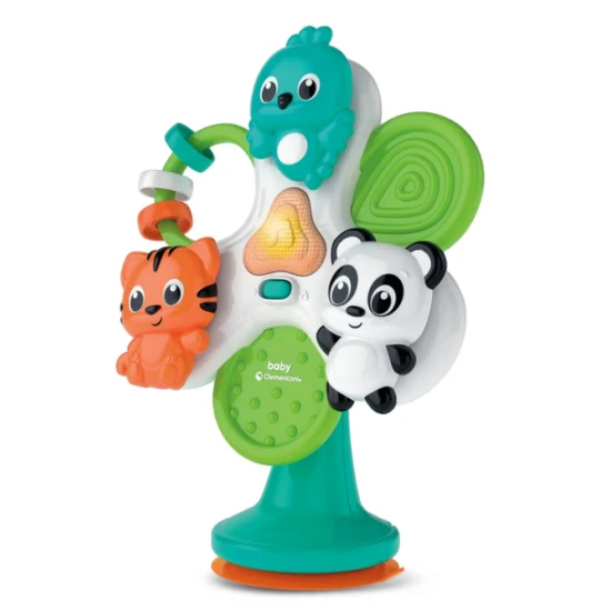 Laimingų gyvūnų karuselė (lenkų kalba) Clementoni 17952 Kūdikiams