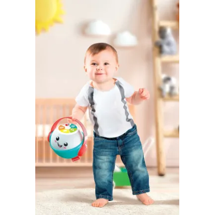 Interactive musical ball with microphone (Polish) Clementoni 50800 For babies