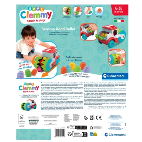 Clemmy sensorinis ritininis rūšiuoklis Clementoni 17495 Kūdikiams