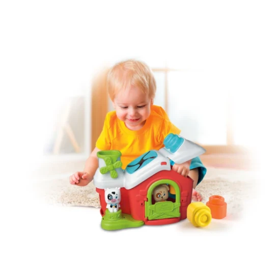 Clemmy Sensory Farm rūšiavimo žaislas Clementoni 17993 Kūdikiams