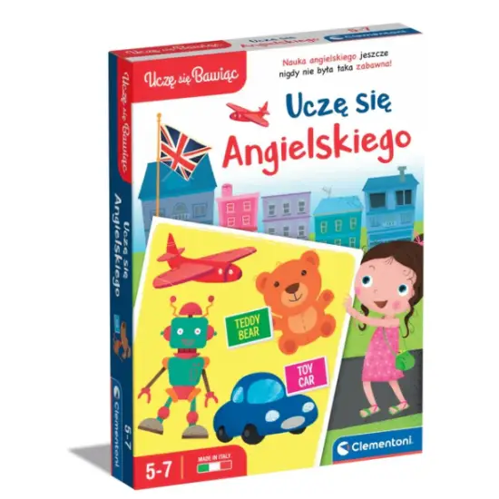 Edukacinis žaidimas Mokausi anglų kalbos Clementoni 50769 Stalo ir sporto žaidimai