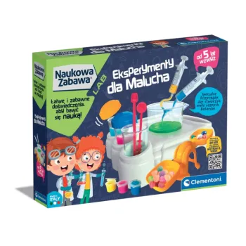 Научные игры и эксперименты на польском языке Clementoni 50895