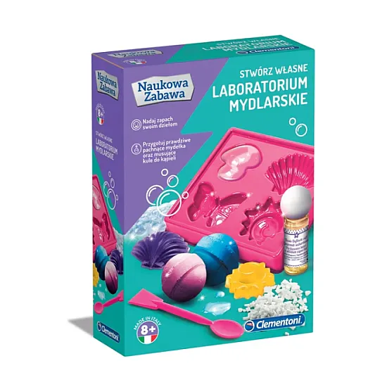 Muilo laboratorijos rinkinys lenkų kalba Clementoni 60949