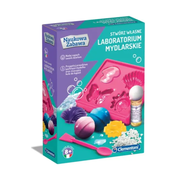 Muilo laboratorijos rinkinys lenkų kalba Clementoni 60949