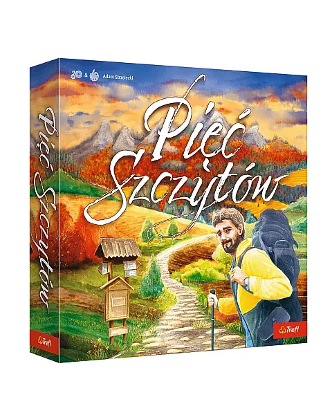 Šeimos žaidimas Penkių viršūnių kalnų žygiai Trefl 02517