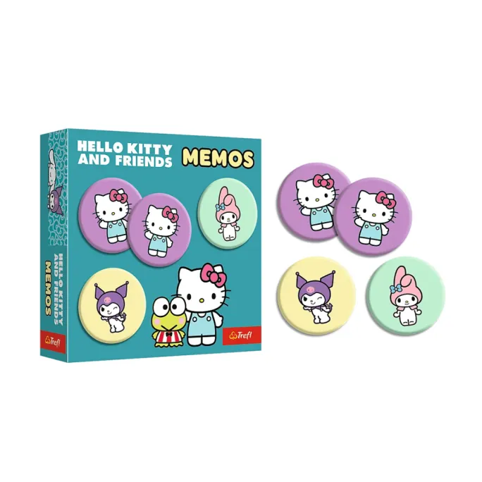Vaikų žaidimas Memos Hello Kitty Trefl 02898 Stalo ir sporto žaidimai