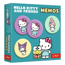 Vaikų žaidimas Memos Hello Kitty Trefl 02898