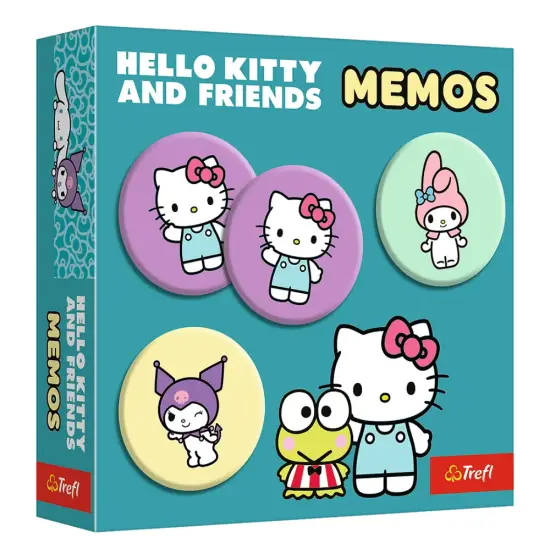 Vaikų žaidimas Memos Hello Kitty Trefl 02898 Stalo ir sporto žaidimai
