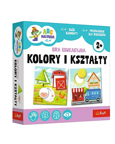 Edukacinis žaidimas Spalvos ir formos ABC mažiesiems  02904