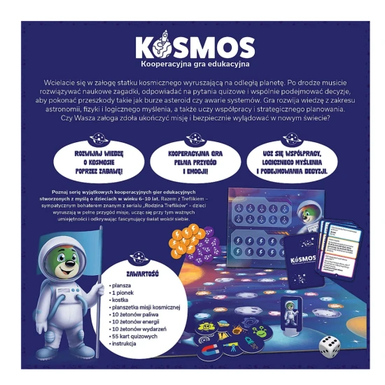 Edukacinis žaidimas Kosmosas Stalo ir sporto žaidimai