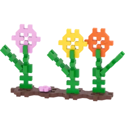 Vaikiškas žaidimas Connect Flowers Trefl 02887