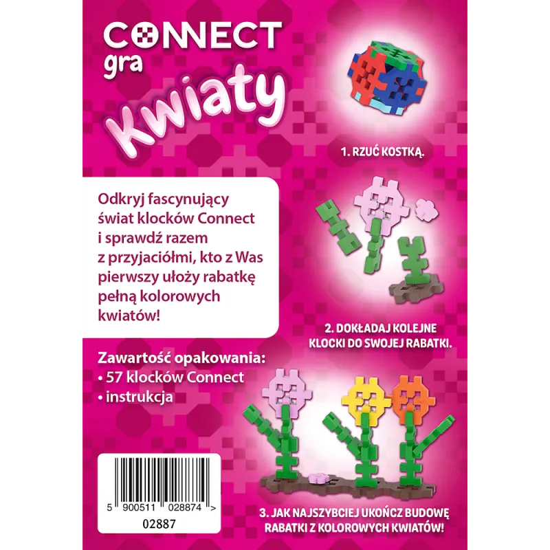 Połącz kwiaty Trefl 02887 Gry planszowe i sportowe