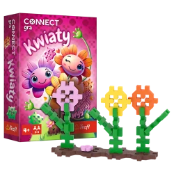 Vaikiškas žaidimas Connect Flowers Trefl 02887