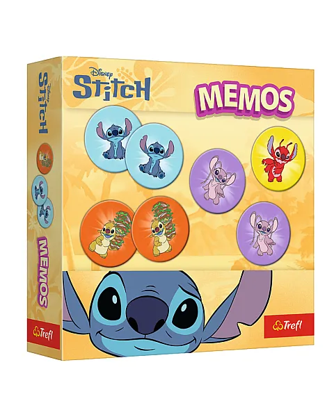 Atminties žaidimas vaikams Memos Lilo and Stitch