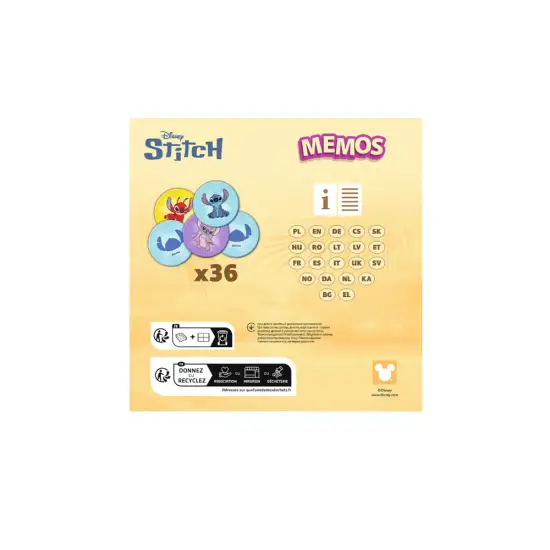 Atminties žaidimas vaikams Memos Lilo and Stitch Stalo ir sporto žaidimai