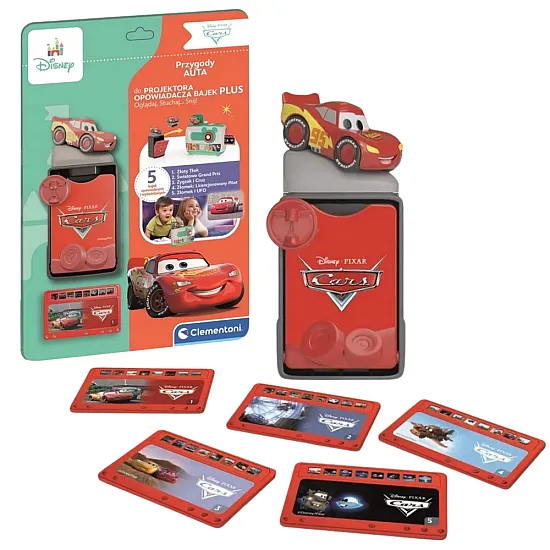 DISNEY PLUS pasakos su projektoriumi Automobiliai lenkų kalba