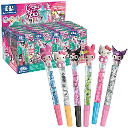 Hello kitty mini rašiklių gaminimo rinkinys Clementoni 18450