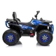 XMX607 elektrinis mėlynas keturratis Elektrinės mašinėlės vaikams