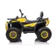 Geltonas įkraunamas keturratis XMX607 Motociklai ir triračiai