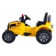 JS328D akumuliatorinis geltonas traktorius Elektrinės mašinėlės vaikams
