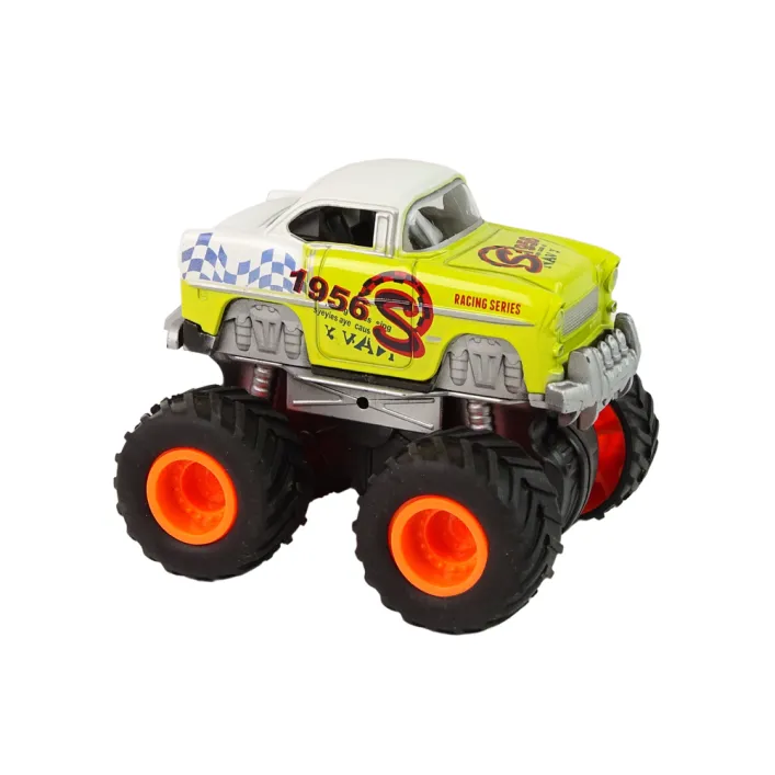4x4 Classic Large Wheel Model 4 Colours Žaisliniai automobiliai