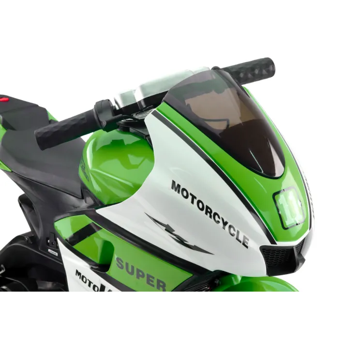 Žalias motociklas HT-5188 Žaisliniai motociklai