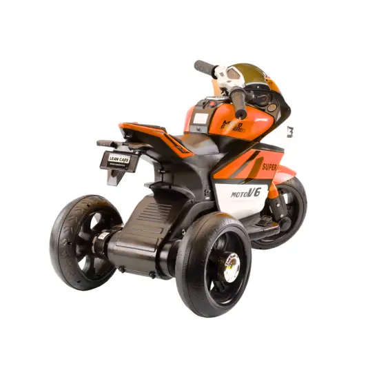 Oranžinis motociklas HT-5188 Žaisliniai motociklai