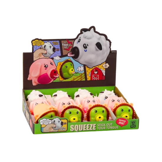 Minkšti gyvūnai leidžiantis garsą Lėlės ir žaidimų rinkiniai