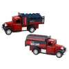 Aluminum delivery car with opening doors, lights and sounds Žaisliniai automobiliai