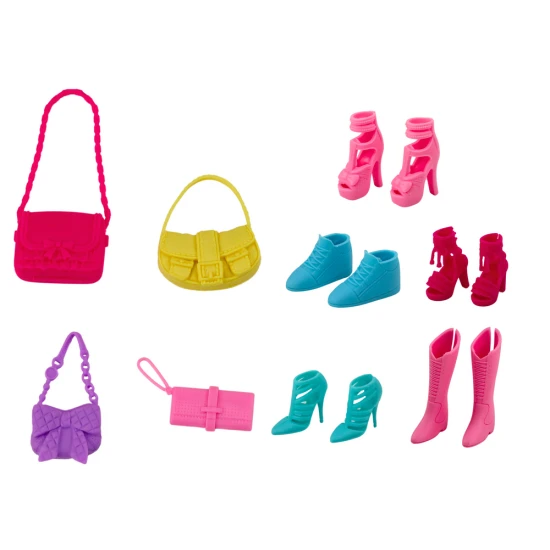 Anlily lėlės rinkinys su drabužiais ir aksesuarais Muzikos instrumentai