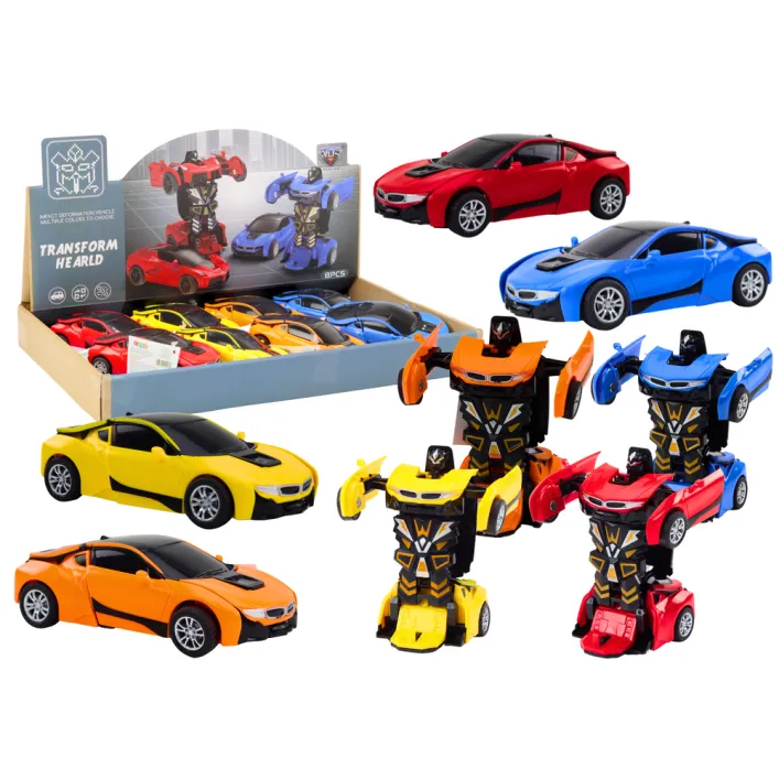 Auto-Robot 2in1 Robot 4 Colors Žaisliniai automobiliai