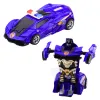 Auto Robot 2in1 Sports Police Car Drive Mix Žaisliniai automobiliai