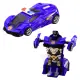 Auto Robot 2in1 Sports Police Car Drive Mix Žaisliniai automobiliai