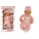 Kūdikio lėlė 46 cm su čiulptuku Lėlės ir žaidimų rinkiniai