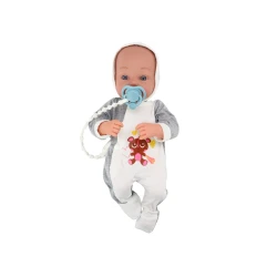 Lėlė kūdikis su čiulptuku ir antklode, 35 cm