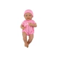 Lėlytė su rožiniais drabužiais ir čiulptuku Lėlės ir žaidimų rinkiniai