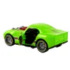 Car 1:14 Car Green Sports Sound Lights Vehicle Žaisliniai automobiliai