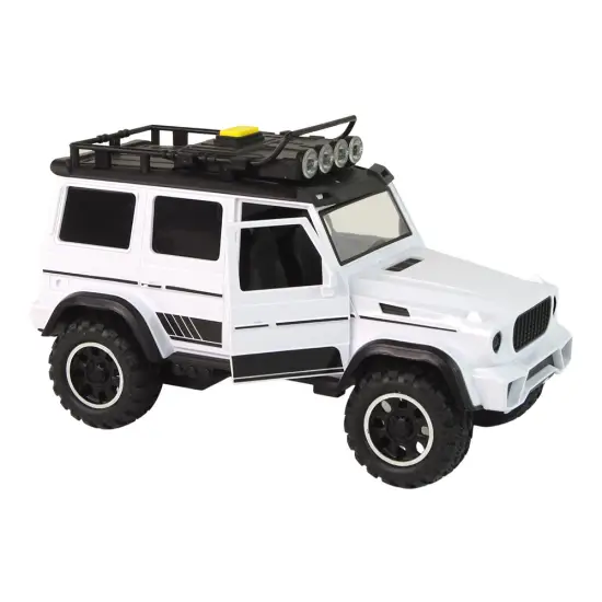 Car Car Off-Road White Sound Lights Vehicle 1:14 Žaisliniai automobiliai