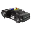 Car Police 1:14 Lights Sounds Black Žaisliniai automobiliai