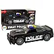 Car Police 1:14 Lights Sounds Black Žaisliniai automobiliai