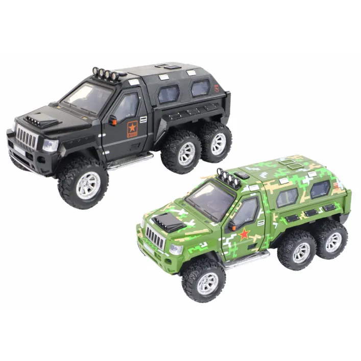 Car Vehicle with Cannon Inside Sound Lights 3 Colors Žaisliniai automobiliai