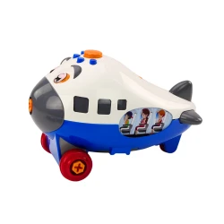 Mėlynas išardomas lėktuvas