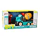 Cartoon Concrete Mixer Truck DIY Turning Turquoise Darba rīki