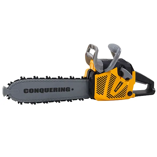 Chainsaw for Kids Rubber Blade Lights Sounds Darbo įrankiai